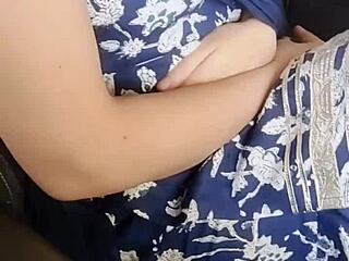 NRi CANADIAN COLLEGE GIRL RIDES BROTHER'S COCK IN CAR?