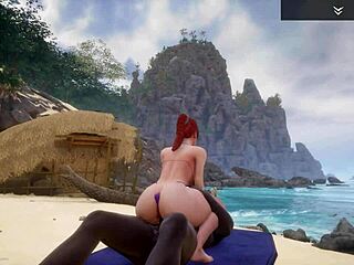 Wild Life Big Ass Curvy Milf Serenia Fucks First Bbc Nero Beach