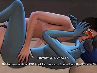 naughty overwatch babes tease in 3d hentai preview