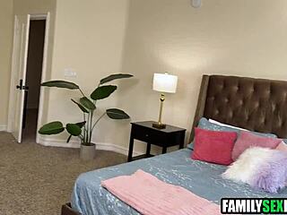 Stepsister's Tender Care for Injured Stepbro and Dad
