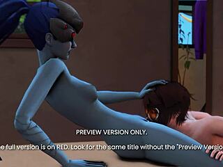 naughty overwatch babes tease in 3d hentai preview