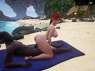 Wild Life Big Ass Curvy Milf Serenia Fucks First Bbc Nero Beach