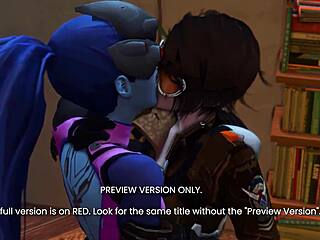 naughty overwatch babes tease in 3d hentai preview