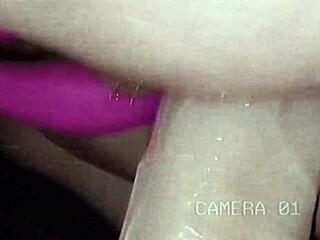 horny milf housewife rides dildo cowgirl on wet pussy sex tape