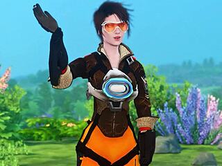 naughty overwatch babes tease in 3d hentai preview