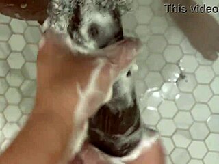 Step-daughter sneaks into shower with step-dad for hardcore interracial riding you won't believe!