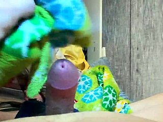 My first drone stationary mode masturbation in bedroom feels so teasingly good