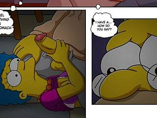 marge simpson rides grandpa doggystyle anal cum in mouth old young slut