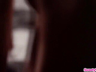 roommate dyke tongue dives brunette babe's ass scissoring dorm lesbian fun
