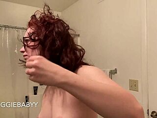 Watch curly redhead veggiebabyy cut 6 inches nude to shoulder length piercing fetish?
