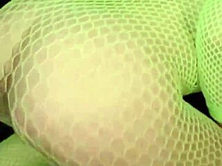 Nadia Diamo's Petite Latina Ass Twerks Fishnets Slow-Mo