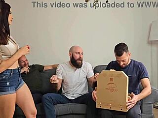 Billie Star's Wet 3on1 DAP DP ATM Piss Facial Cumshots
