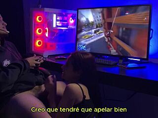 brazilian milf wife handjobs in spider-man game competition