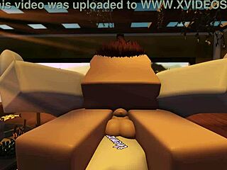 Subscriber Persists I Fuck Her Pov in Roblox Condo Game Closeup