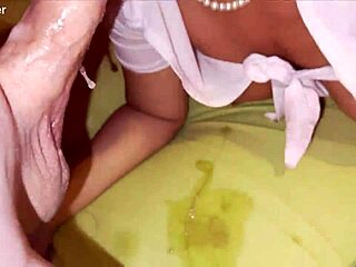 Bianka's Bent-Over Anal Tease Turns into Rough Gagging Fuck