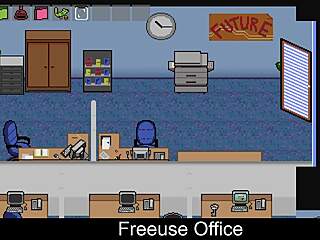 freeuse office comic retro vibes at work