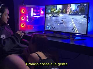 brazilian milf wife handjobs in spider-man game competition