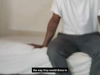 Clothed Christmas Wrestling Anal Pounding Intensifies!