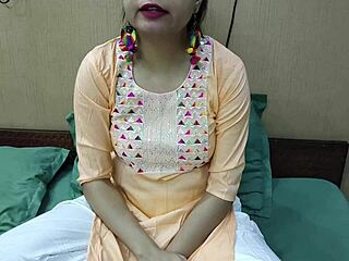 Indian Stepmom Rides Stepson's Cock Doggystyle in Hindi Heat