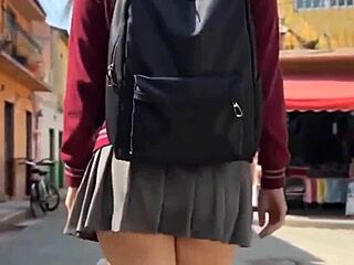 Scared Students Fuck Home Alone