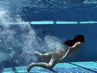 diana rios hot tits groped underwater in pool!