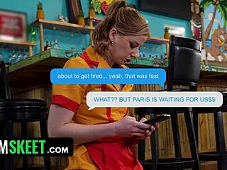 abby mccoy's first teamskeet job with scott trainor
