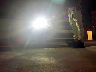 Beale Street Garage Ebony Creampie with Wet Pussy Doggystyle