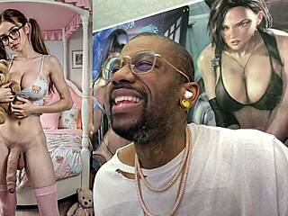 TRANS PRINCESS CUMS HARD ON GIRL COCK!! nemia exhausted after street sex???
