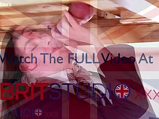 Naughty Ellie Milks Cock Desperately At Milking Table!