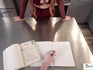 lauren phillips teases me changing making me horny for her big cock