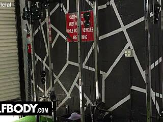 Sandy love teases nicky rebel in milfbody workout now