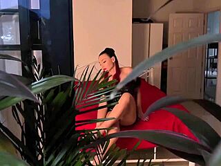 Cheating wife sucks staff cock cums in mouth