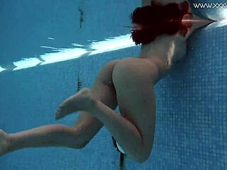 diana rios hot tits groped underwater in pool!