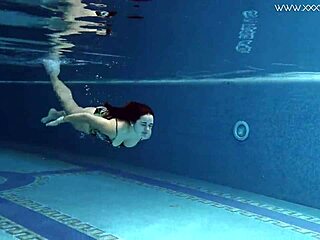diana rios hot tits groped underwater in pool!