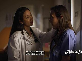 DOCTOR SEDUCES SINN SAGE VICKY CHASE NURSES TO HIDE HOSPITAL MISHAP!