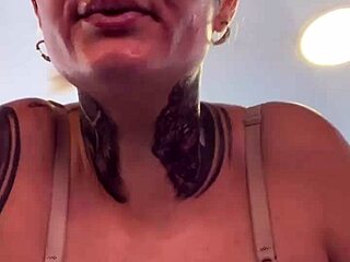 Famous influencer trains braless at gym with wet pussy dripping down legs
