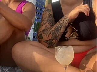 alone on beach feeling loose wanting sneaky fun