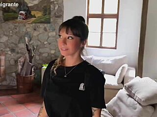 Babysitter Begs Daddy for Naughty Home Help