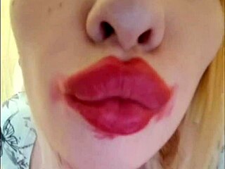 elzakom's sweet blonde bimbo teen 18+ sucks huge cock with toys in cage 😍💦