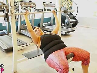 Gym Flirt Sofia Lures Rome to Fuck Her Ass and Cum