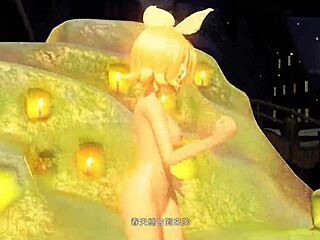 Kagamine Rin's Snowman Nude Mod Reveals Big Tits and Ass!