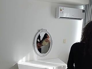 ever wonder how side thong sexy cross pounds big-bootied brunette standing?