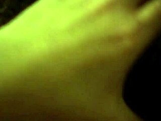 Curly haired girl sucks cock on hidden cam