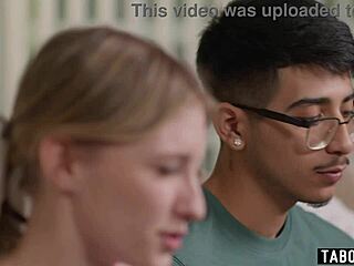 Shy Virgin Guy Pounds Petite Cheerleader Melody Marks in Hardcore Uniform Fuck
