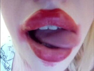 elzakom's sweet blonde bimbo teen 18+ sucks huge cock with toys in cage 😍💦