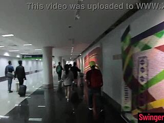 big ass thai gf gets taken doggystyle right after hotel check-in