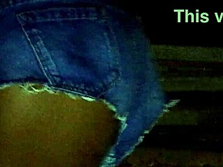 Hotpants Tease Over Shiny Pantyhose Legs