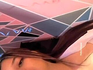 Colombian University Girl Rocks Dildo in Wild Solo