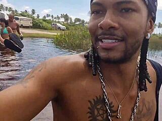 nudist beach orgy fuckfest with joao safado lunna geek