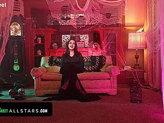 whitney wright's horny halloween show with chad alva cosplay bang